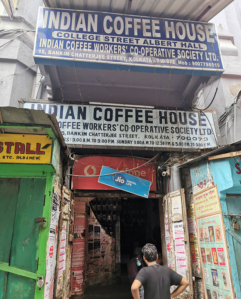 コルカタ indian coffee house